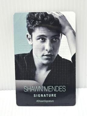 Shawn Mendes Signature Scented Tattoo Discontinued Unisex Fragrance Collectible
